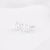 Monogram Name Earrings