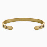 Mama Bear & Her Baby Bears Engraved Cuff Bracelet