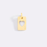 Ace of Hearts Charm