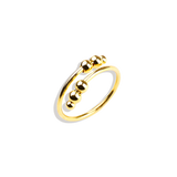 Adjustable Beaded Fidget Ring