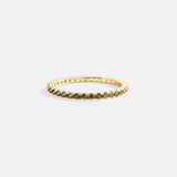 August Birthstone Eternity Stacking Ring