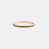 August Birthstone Eternity Stacking Ring