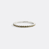 August Birthstone Eternity Stacking Ring