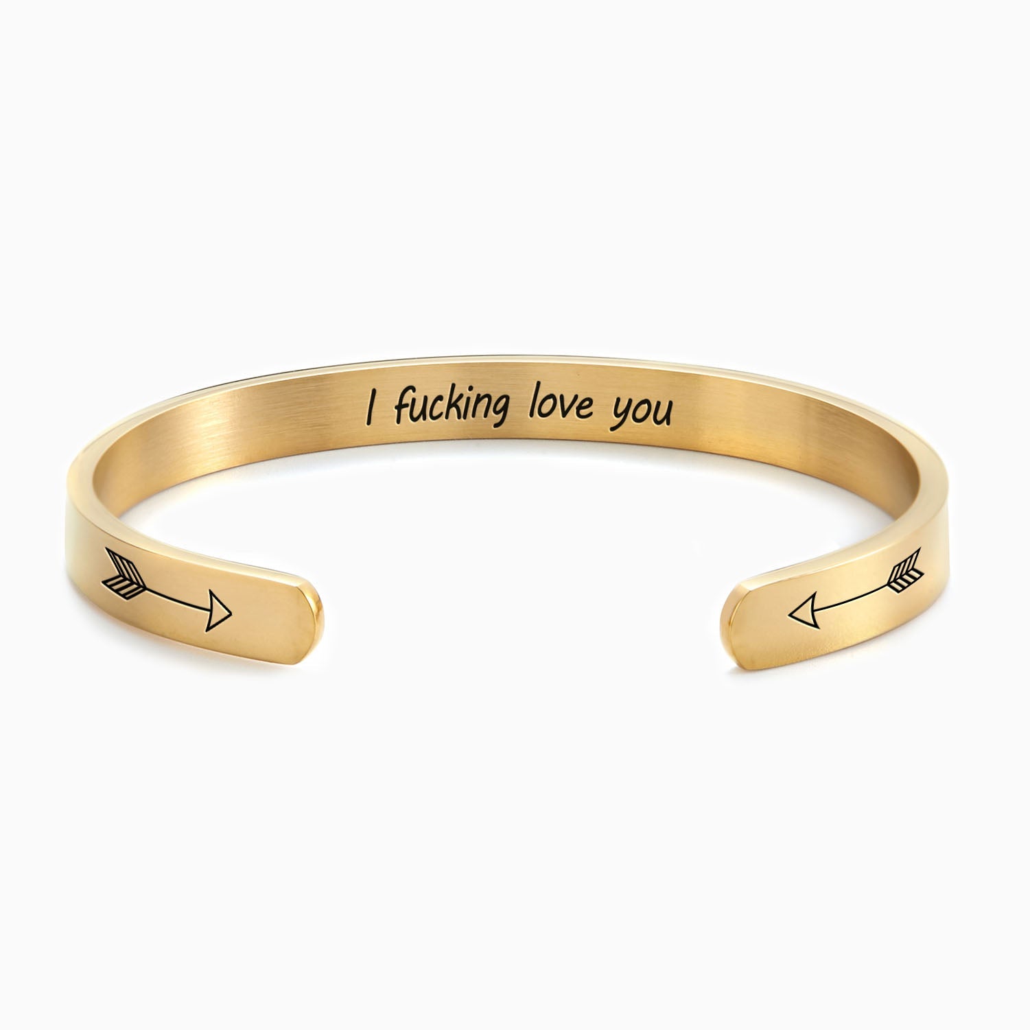 I Fucking Love You Cuff Bracelet