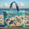 Handmade Bag Embracing Turtle