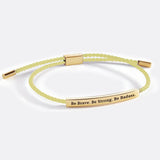 Be Brave. Be Strong. Be Badass. Inspire Bracelet
