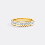 Beaded Diamond Band