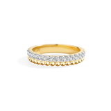 Beaded Diamond Band