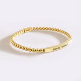 Because I Sparkle Beaded Inspire Bracelet