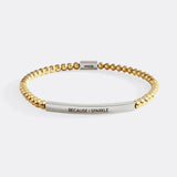 Because I Sparkle Beaded Inspire Bracelet