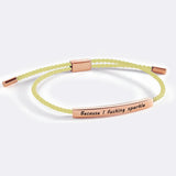 Because I F♥cking Sparkle Inspire Bracelet