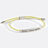 Because I F♥cking Sparkle Inspire Bracelet