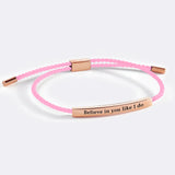 Believe in You Like I Do Inspire Bracelet