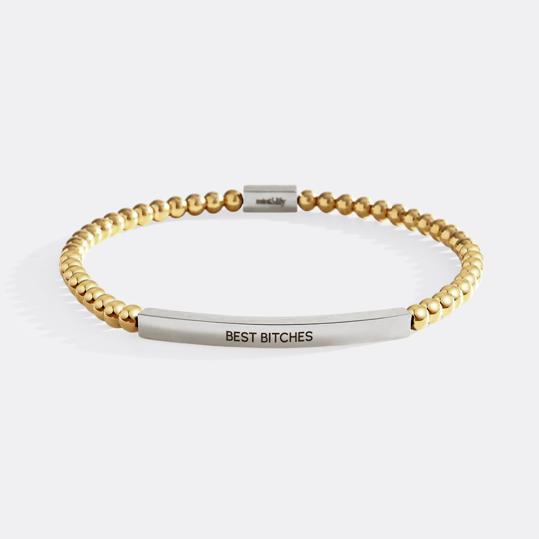 Best Bitches Beaded Inspire Bracelet