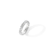 Bezel Set Eternity Stacking Ring