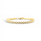 Bezel Tennis Bracelet
