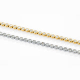 Bezel Tennis Bracelet