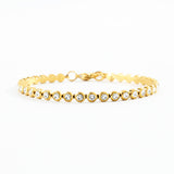 Bezel Tennis Bracelet
