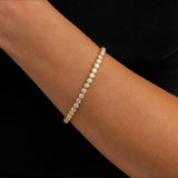 Bezel Tennis Bracelet
