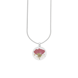 Pressed Birth Flower Necklace
