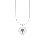 Pressed Birth Flower Necklace