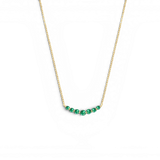 Birthstone Arc Necklace