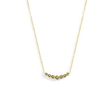 Birthstone Arc Necklace