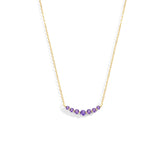 Birthstone Arc Necklace