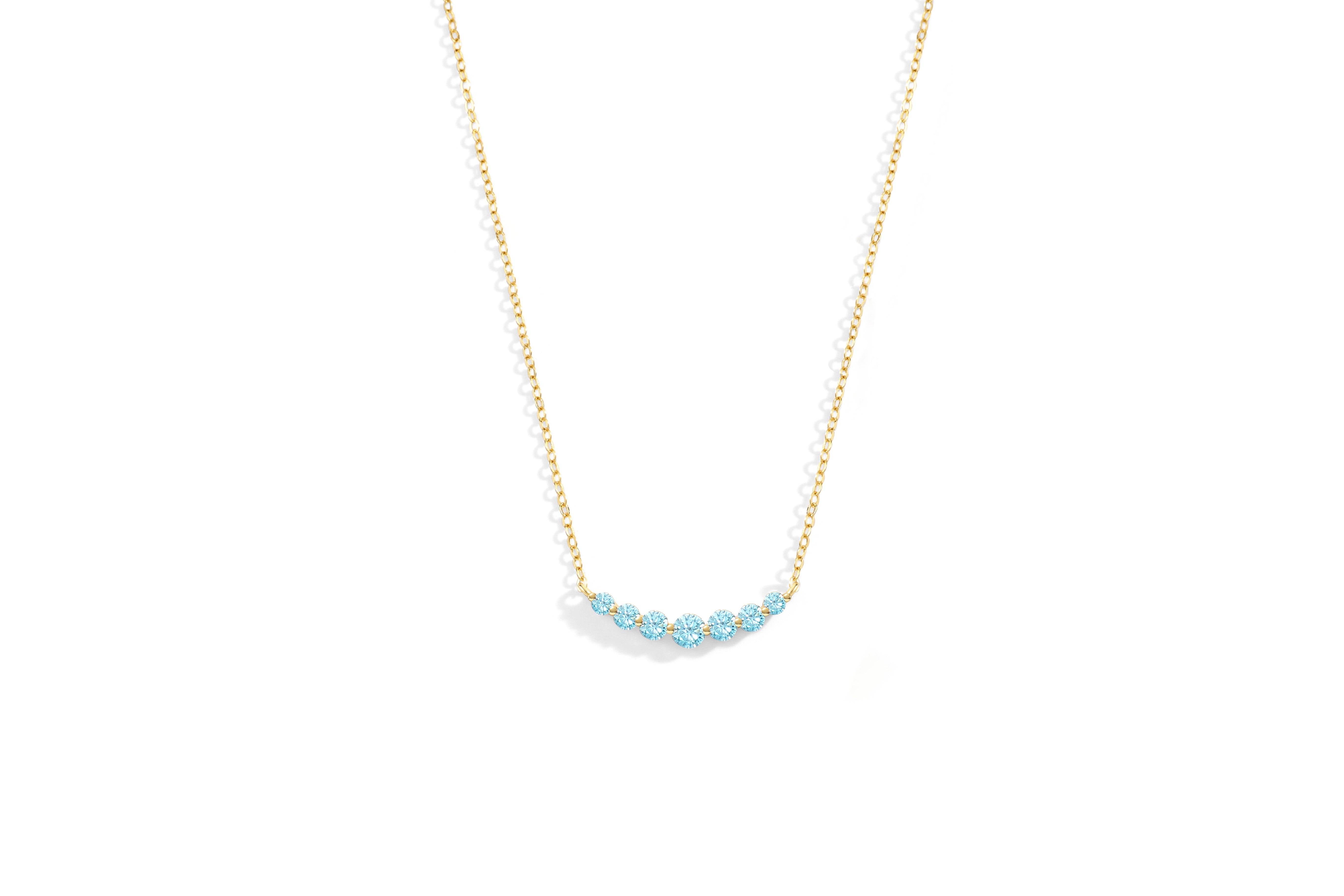 Birthstone Arc Necklace