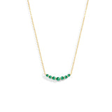 Birthstone Arc Necklace