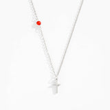 Birthstone Cross Necklace
