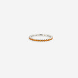 November Birthstone Eternity Stacking Ring