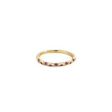 Dainty Constellation Birthstone Ring