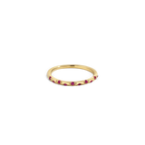 Dainty Constellation Birthstone Ring