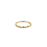 Dainty Constellation Birthstone Ring