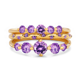 Birthstone Stacking Ring Set