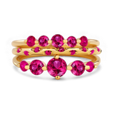 Birthstone Stacking Ring Set