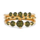 Birthstone Stacking Ring Set