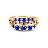 Birthstone Stacking Ring Set