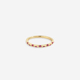 Dainty Constellation Birthstone Ring