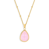 Birthstone Drop Pendant Necklace