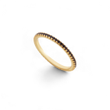 Black Diamond Eternity Stacking Ring