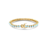 Blue Opal Tennis Bracelet