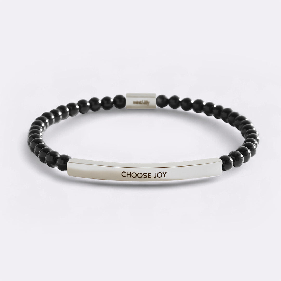 Choose Joy Beaded Inspire Bracelet