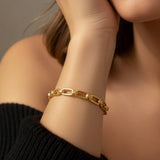 Chunky Paperclip Chain Bracelet