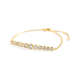 Graduated Bezel Bracelet