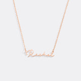 Classic Name Necklace