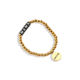 Custom Waterproof Gold Beaded Friendship Bracelet