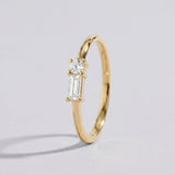 Dainty Baguette Ring
