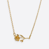 Dainty Birth Flower Necklace